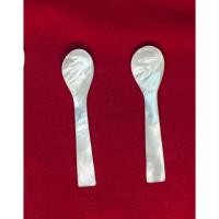 ราคา Spoon Cavier , Spoon pear ช้อนเปลือกหอยมุก ช้อนคาเวียร์ ช้อนตัก เซรั่ม ครีม ขนาด3.5'' (24047849631)
