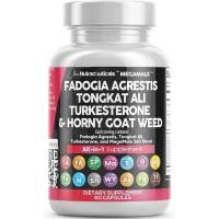 ราคา Clean Nutraceuticals Fadogia Agrestis Tongkat Ali Turkesterone อาหารเสริมมีขนเขา, Saw Palmetto, Maca Root, โสมไซบีเรียน, Tribulus Terrestris, Fenugreek, Wild Yam (58109233276)