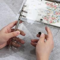 ราคา MXBEAUTY แหวนใบหลวม A4/A5/A6/A7 โรงเรียนคลิปพลาสติกแฟ้มโฟลเดอร์ Planner (44708332546)