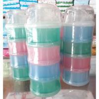 ราคา ที่แบ่งนมผงแบบพกพา ที่ตวงนม กระปุกแบ่งนมผง 4 ชั้น (4080072028)
