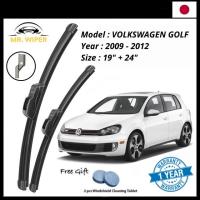ราคา MR WIPER VOLKSWAGEN GOLF Tsi Gti MK6 (2009-2012) MR WIPER JAPAN TECHNOLOGY WIPER BLADE WINDSCREEN WIPER (52452814048)