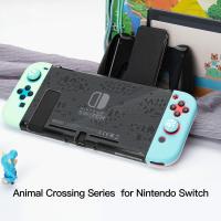 ราคา Nintendo Switch Case NS NX Console Animal Crossing Protective Case Shell NintendoSwitch Nintend Switch Back Cover Skin (5534373019)