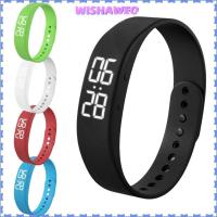 ราคา นาฬิกานาฬิกาปลุก WISHAWEO, LED Digital พร้อมการติดตามฟิตเนสนับแคลอรี่, สมาร์ทกันน้ําปรับ Snooze-proof สร้อยข้อมือนาฬิกาปลุกแบบสั่นสําหรับนักเรียน (27193239728)