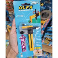 ราคา OLFA มีดคัตเตอร์วงเวียนตัดวงกลม CMP-1 มาพร้อมใบมีดเสริม 5 ใบ&แผ่นยางขนาดเล็ก (6520728701)