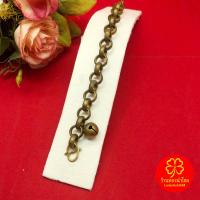 ราคา สร้อยข้อมือทองเหลืองโบราณลายห่วงคั่นปล้อง ความยาว 6, 7 นิ้ว งานทองเหลืองแท้ งานดิบไม่ได้ชุบ ทองเหลืองโบราณ (41871325355)