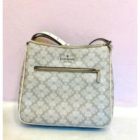 ราคา กระเป๋า crossbody Kate Spade Signature Spade Flower Large Swingpack Crossbody สี Dark Beige Multi ของแท้ 100% (48107509225)