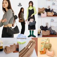 ราคา KEEP รุ่นใหม่ กระเป๋าทำจากผ้าไนล่อนนาโนกันน้ำ >> รุ่น Ivy bag และที่สำคัญ น้ำหนักเบา และแถม !! กระเป๋าจิ๋ว (44113783512)