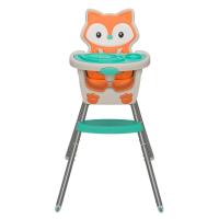 ราคา Infantino : GROW-WITH-ME 4-IN-1 CONVERTIBLE HIGH CHAIR - เก้าอี้ทานข้าว ลายจิ้งจอก (56451160343)