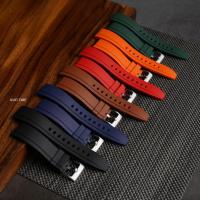 ราคา สายนาฬิกายาง Premium FKM มี Quick Release คุณภาพสูง นิ่ม ทน Ladder Style คุณภาพดี ลายชัด สวย [V12] (27151726842)
