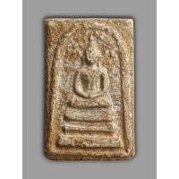 ราคา พระสมเด็จพิมพ์ปรกโพธิ์ เนื้อแน่น เก่ากร่อนมีมวลสาร (46806758608)