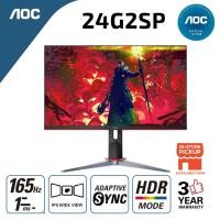 ราคา MONITOR (จอมอนิเตอร์) AOC 24G2SP/67 - 23.8" IPS FHD 165Hz G-SYNC COMPATIBLE (18789893212)