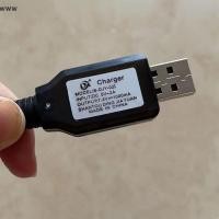 ราคา เครื่องชาร์จแบตเตอรี่ COD 7.4V Li-ion สำหรับของเล่นไฟฟ้า RC เรือรถยนต์พร้อมที่ชาร์จ USB ใหม่ (53652275498)