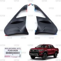 ราคา ครอบไฟหลัง คิ้วไฟท้าย ชุดแต่งไฟท้าย ของแท้ สีดำด้าน สำหรับ Toyota Hilux Revo SR5 ปี 2020-2021 (5592448478)