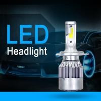 ราคา ไฟหน้าติดรถยนต์ C6 LED Car Headlight Auto LED Fog Lamp ไฟตัดหมอก 9004/HB1 6000K 2 ชิ้น (3551848335)