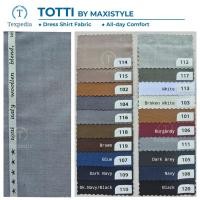 ราคา KEMEJA TOTTI (ต่อ 10 ซม.) by Maxistyle - ผ้าเชิ้ตเดรสพรีเมี่ยม/วัสดุ - เสื้อเชิ้ตเดรส, ชุด Gamis, เสื้อออฟฟิศ/ชุดทํางานโรงแรม - ขาว ดํา น้ําเงิน (Alt. สแตนซ่า) (44758509518)