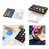 ราคา IKEA อิเกีย กล่องสีน้ำ คละสี อุปกรณ์เครื่องเขียน มัวล่า (6654738449)