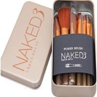 ราคา [HERE] 12 ชิ้น Naked Brushes 3 ชุด Blush Make Up Brush แต่งหน้า Naked 3 GOLD (29576509012)