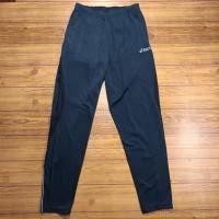 ราคา Original มือสอง Asics Running Trackpant สีดํา ไซส์ M (52400681198)