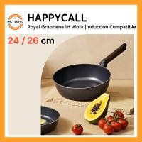 ราคา [Happycall] กระทะ Royal Graphene IH 24 / 26ซม | กระทะนอนสติ๊กเกาหลี | การเหนี่ยวนําที่เข้ากันได้ (44807512871)