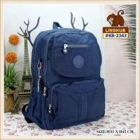 ราคา กระเป๋าเป้สะพายหลัง กระเป๋าเป้ใบใหญ่ รุ่น KB-2343 #กระเป่าเป้ #เป้ #เป้เดินทาง #เป้นักเรียน (12941705941)