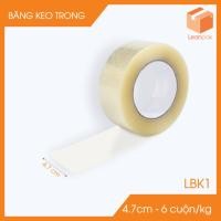 ราคา Combo เทปใส 6 ม้วน - เทปบรรจุ เทปใหญ่ - ขนาด 4.7ซม. x 6 ม้วน/กก. -L.BK1 (55806522306)