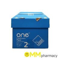 ราคา ONE กระดาษต่อเนื่อง ไม่มีเส้น 9x11นิ้ว 2ชั้น 1,000ชุด (41807426866)