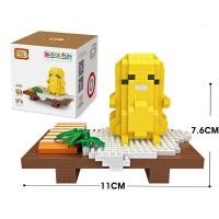 ราคา ตัวต่อมินิบล็อคแบบเลโก้นาโน LOZ dimond iBlock Fun เป็นชุดไข่ขี้เกียจสุดฮิตที่ญี่ปุ่น มีตัวต่อ 450 ชิ้น ขนาด 11*7.6 ซม (7146047773)