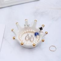 ราคา ถาดเซรามิค รูปมงกุฎ สําหรับเก็บเครื่องประดับ แหวน ตกแต่งบ้าน (22173159758)