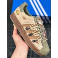 ราคา Melting Sadness x Adidas Originals Superstar"Green Brown" Sneakers Casual Board Shoes for Men&Women (25971908835)