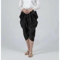 ราคา โจงกระเบนสำเร็จรูปผู้ใหญ่ ผ้าไหมญี่ปุ่น โจงกระเบนดำ (45254722123)