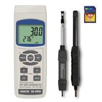 ราคา DIGICON เครื่องวัดความเร็วลมแบบลวดนำความร้อน DA-49SD (ไม่รวม SD Card) l Hot Wire Anemometer (7642226327)