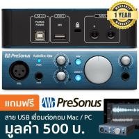ราคา PreSonus AudioBox iOne ออดิโออินเทอร์เฟส / ซาวน์การ์ดอินเตอร์เฟส (2x2 USB 2.0 / iPad Audio Interface with 1 Mic Input) (2872183753)