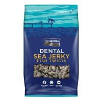 ราคา [Bundle of 3] [Fish4Dogs] Sea Jerky Fish Twists for Dogs 100g (46906058819)