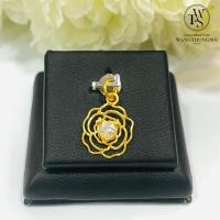 ราคา จี้ จี้ทองคำแท้ น้ำหนัก 1 กรัม ทอง 96.5% มีใบรับประกันสินค้า ขายได้ จำนำได้ (21188245664)