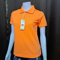 ราคา เสื้อโปโลสีส้มสดปกล้วนแขนขลิบขาว ชายมีกระเป๋า หญิงไม่มีกระเป๋า เสื้อคอปกสีส้มสว่าง (25054775059)