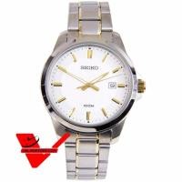 ราคา Veladeedee SEIKO Neo Classic นาฬิกาข้อมือผู้ชาย สายสแตนเลสสีทองสลับเงิน รุ่น SUR247P1 (2274735226)
