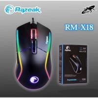 ราคา Razeak RM-X18 เมาส์เกมมิ่ง Gaming Mouse RGB มาโคร (8549255784)