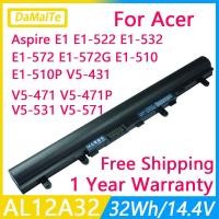 ราคา ใหม่ AL12A32แบตเตอรี่แล็ปท็อปสำหรับ Acer Aspire V5 V5-171 V5-431 V5-531 AL12A72 V5-471 V5-571 V5-471G V5-571G V5-571PG (29953374196)