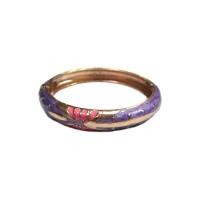 ราคา TANITTgems กำไลข้อมือ Enamel - สีม่วงลายดอกไม้ (216726833)