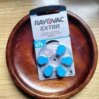 ราคา ถ่านเครื่องช่วยหูฟัง Size 675 สีฟ้า RAYOVAC Extra (25746679522)