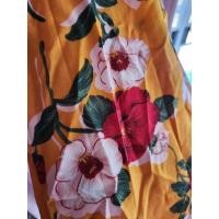 ราคา เดรสยาวเกาะอก ลายดอกไม้สีเหลือง ฟิวใส่เที่ยวทะเลหรือคาเฟ่ (28400711549)