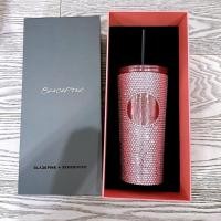 ราคา STARBUCKS x BLACK PINK ROSE GOLD RHINESTONE COLD CUP 16oz (41079616650)