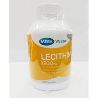 ราคา Mega we care lecithin 1200 mg กระปุก 100 เม็ด (20682166787)