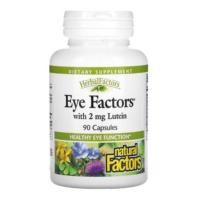 ราคา Natural Factors, Eye Factors with 2 mg Lutein, 90 Capsules (14211005688)