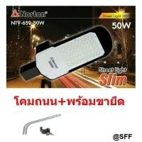 ราคา SKYLIGHT โคมถนน โคมไฟถนน โคมไฟติดผนัง LED 50W สำหรับทางเดิน แสงขาว Street light LED รุ่นมีมอก (2173695178)