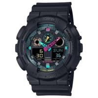ราคา [ของแท้] Casio G-Shock นาฬิกาข้อมือ รุ่น GA-100MF-1ADR รับประกันศูนย์ CMG 1 ปี (24123633284)