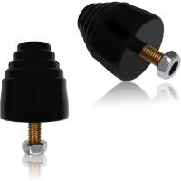 ราคา 2 ชิ้นระบบกันสะเทือน Bump Stopper, ยางด้านหลัง Suspension Shock Bump Stop Block พร้อมชุดสกรู, โช้คอัพสากล Bump Stops เปลี่ยนสําหรับรถยนต์รถบรรทุกและรถออฟโรด (56209220193)
