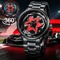 ราคา Kaleidoscope Sharingan Rotary Dial นาฬิกา 3D ญี่ปุ่นอะนิเมะ Dial Quartz นาฬิกาผู้ชายแบรนด์หรูกันน้ําแฟชั่นผู้ชายนาฬิกา (54209395671)