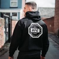 ราคา Ufc Cotton Hooded Sweatshirt Loose Casual Sports Boxing Top Unisex (27965986709)