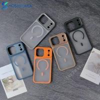 ราคา Matte iPhone17 เคสโทรศัพท์แม่เหล็กสําหรับiPhone 17 Air 16 16e 15 14 13 12 Pro Max Plus ProMax 17pro 16proปลอกกันกระแทกiPhone 17ProMax 16ProMax 15promax 14promax Soft Cover (51203519492)